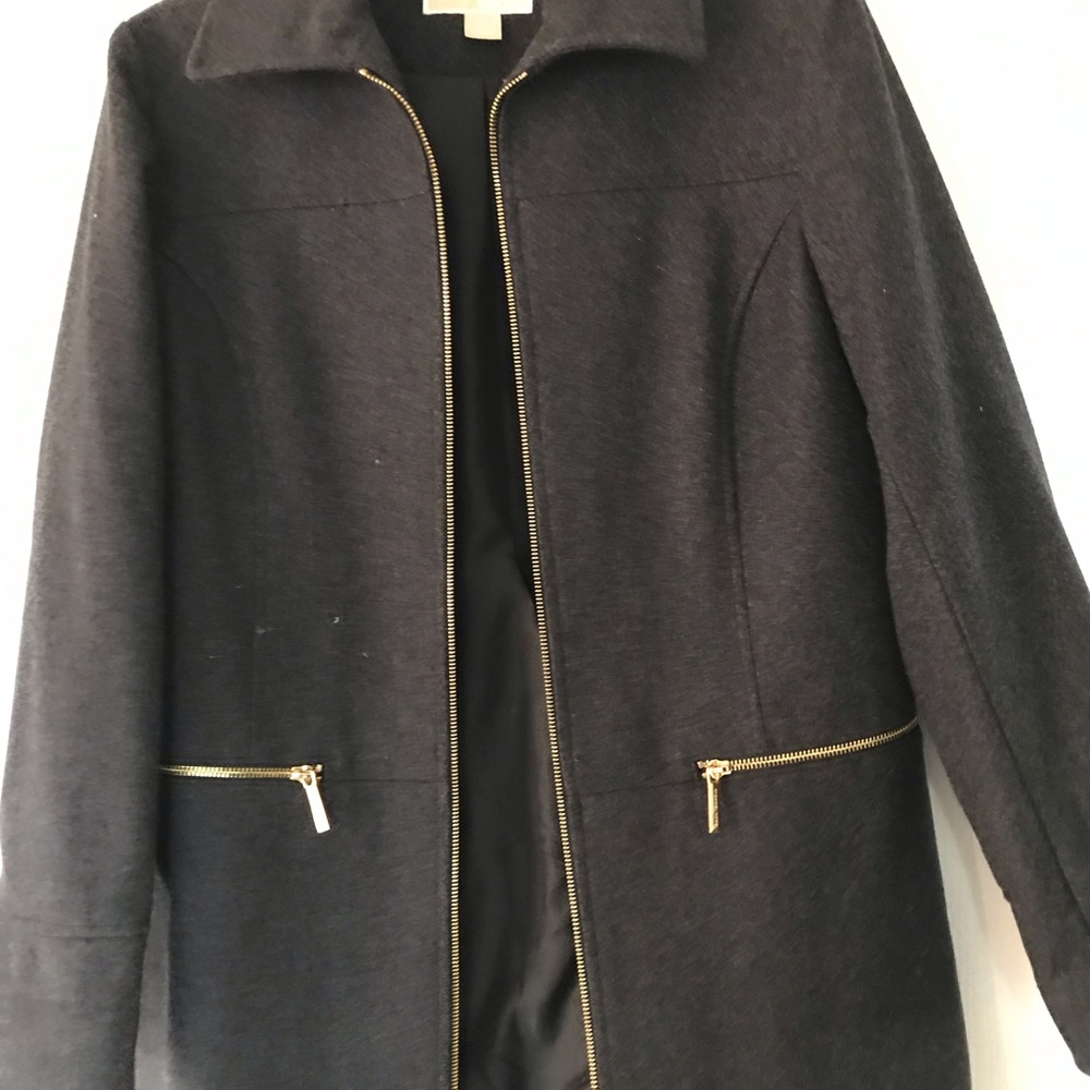 Michael KORS Coat, Charcoal coat, Grey Coat, charcoal Michael KORS